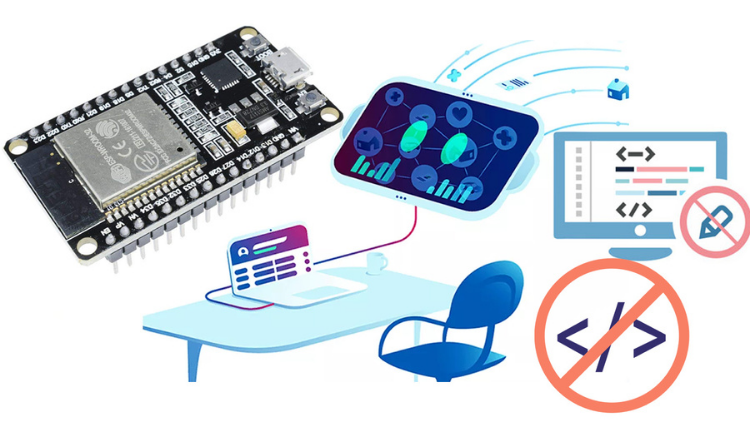 Program ESP32 without Coding
